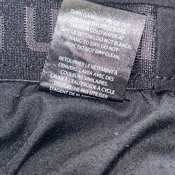 Men's Slim Fit Black Pants - Picture 10 of 15